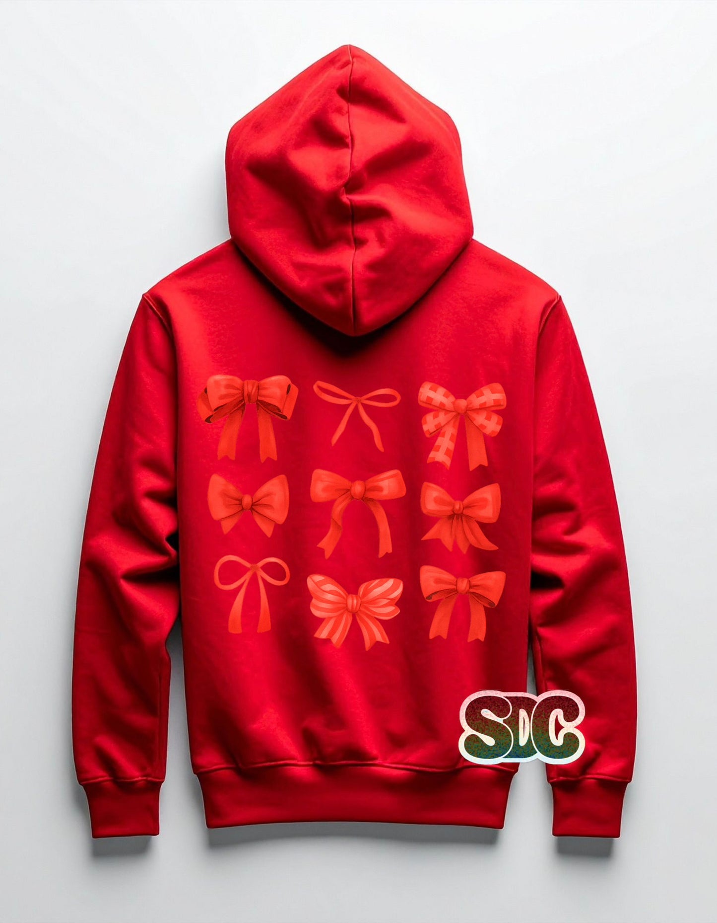 Bow Holly Hoodie (include which design in notes)