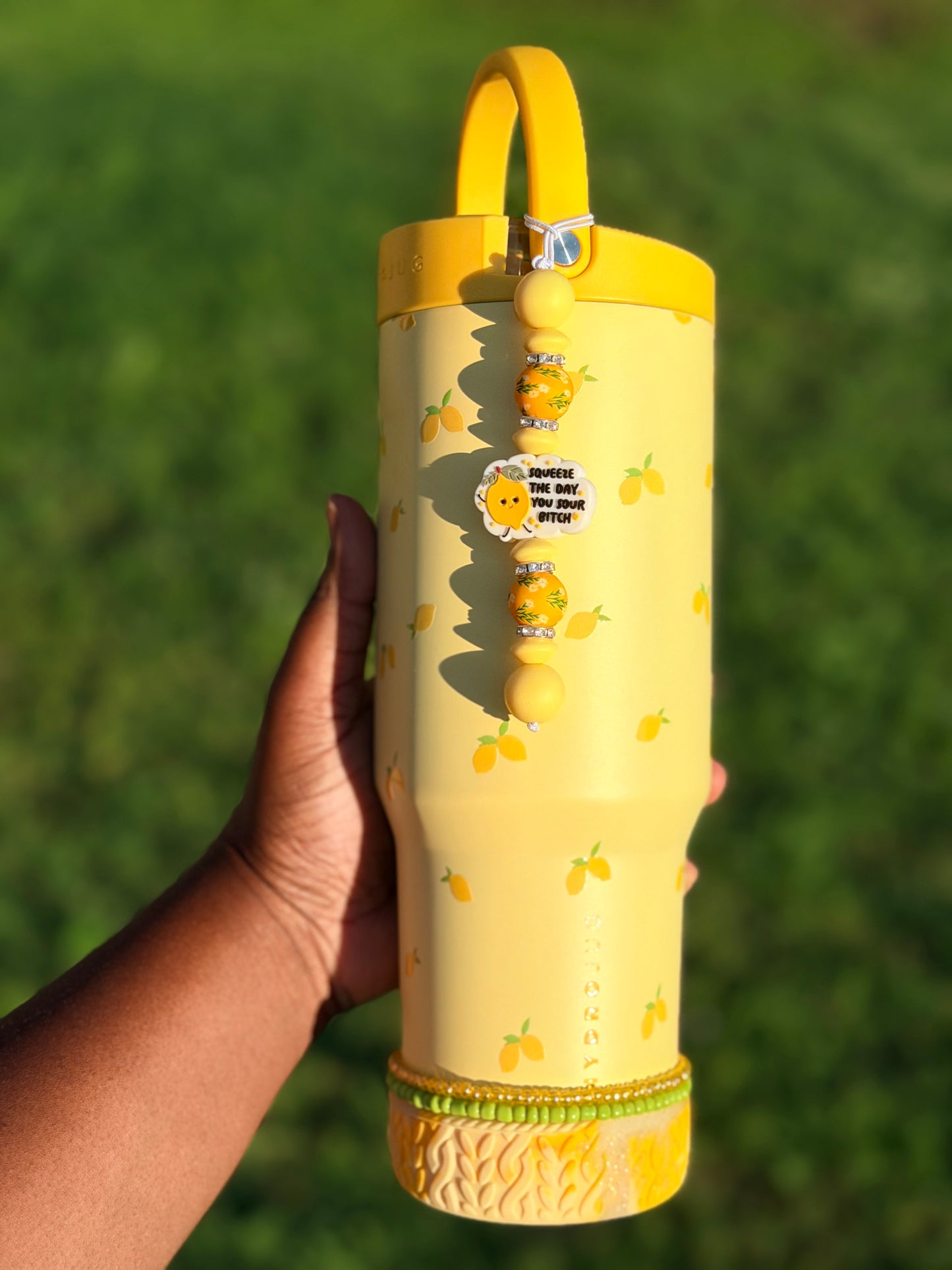 Squeeze the day sport charm