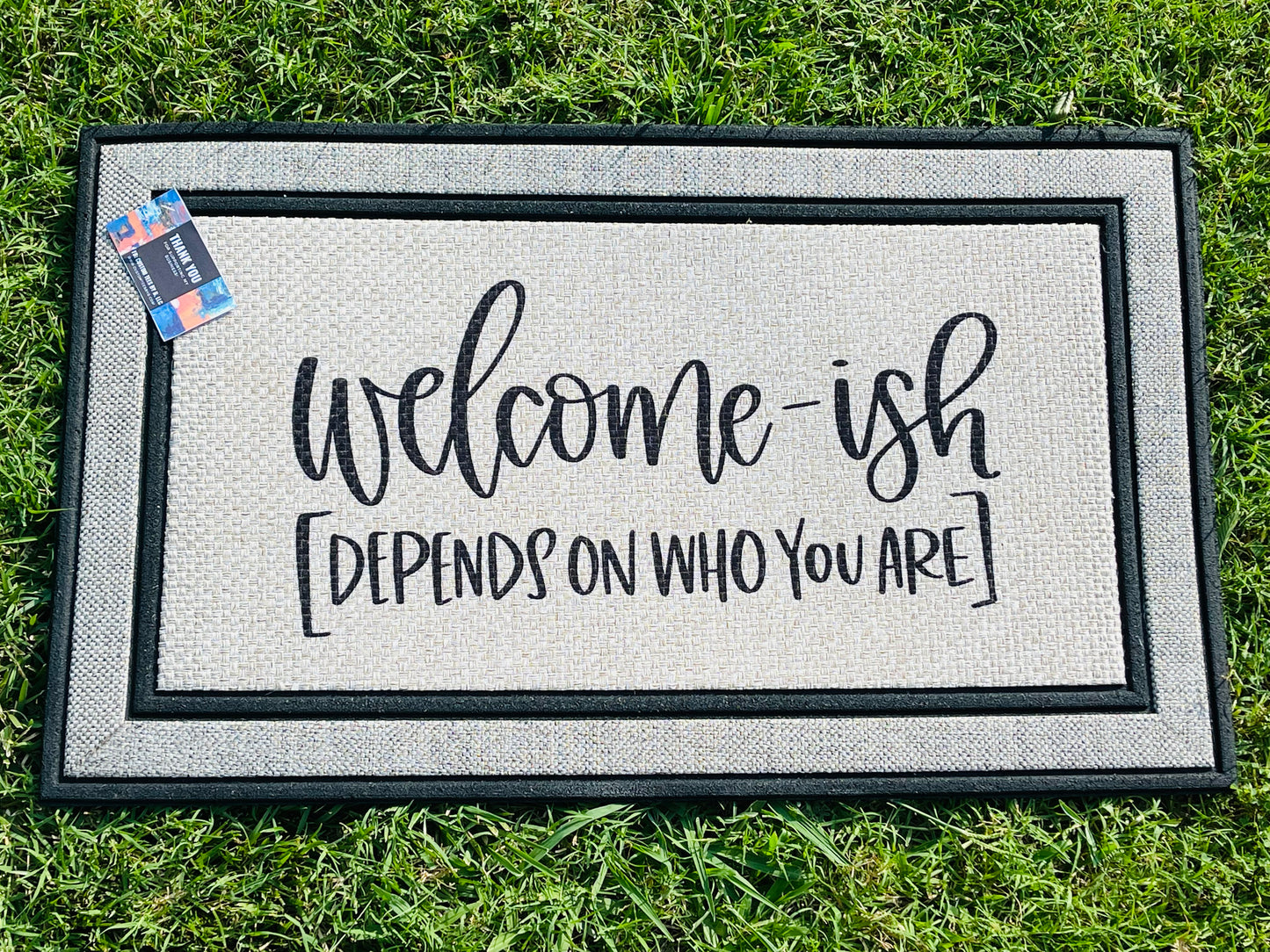 Custom Doormats- Upload your own design