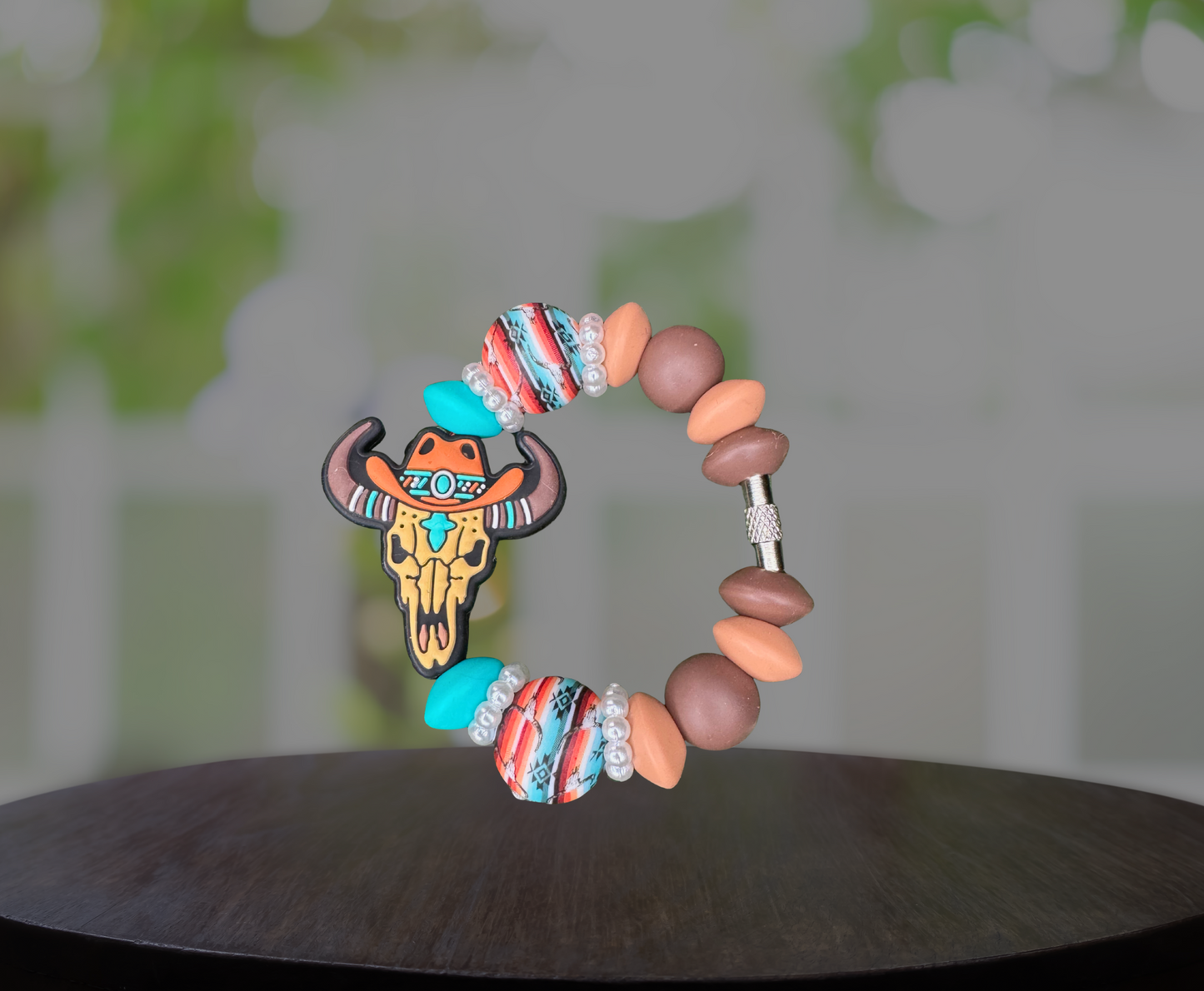 Desert Bones Silicone Handle Charm