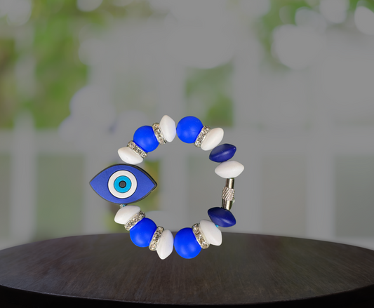 Evil Eye Silicone Handle Charm