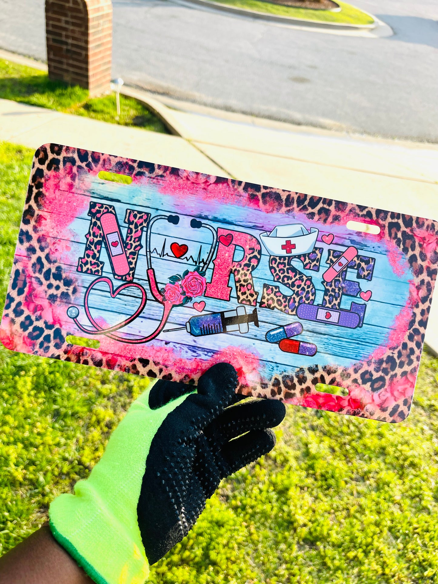 Custom Car Tag/ Pay here sign