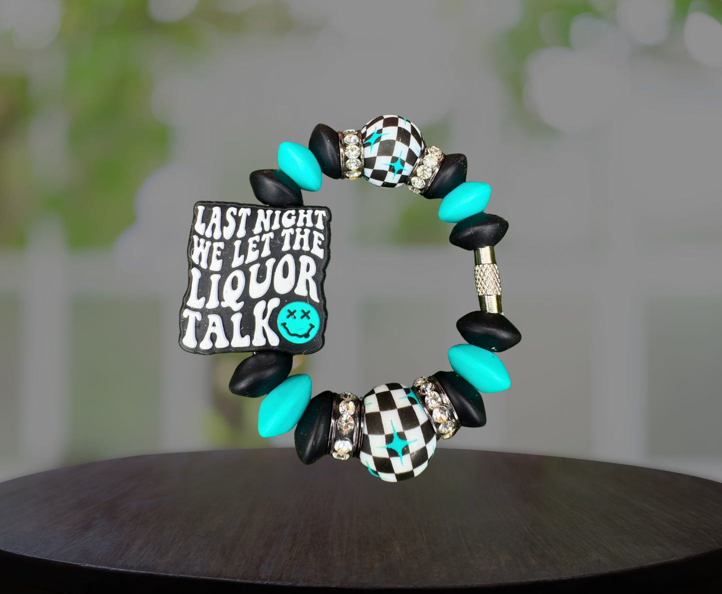Liquor Talk Morgan Wallen Inspired Silicone Handle Charm