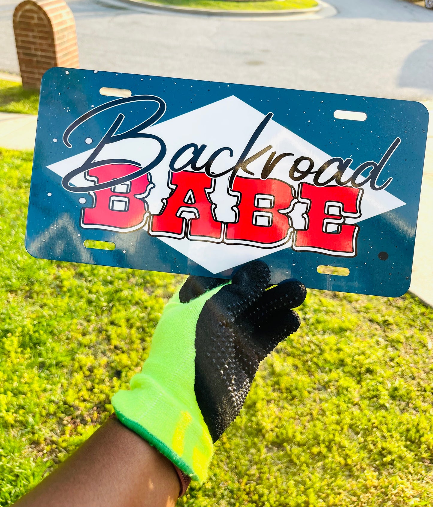 Custom Car Tag/ Pay here sign