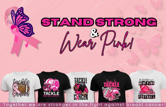 In Oct we wear pink! *put choice in notes*