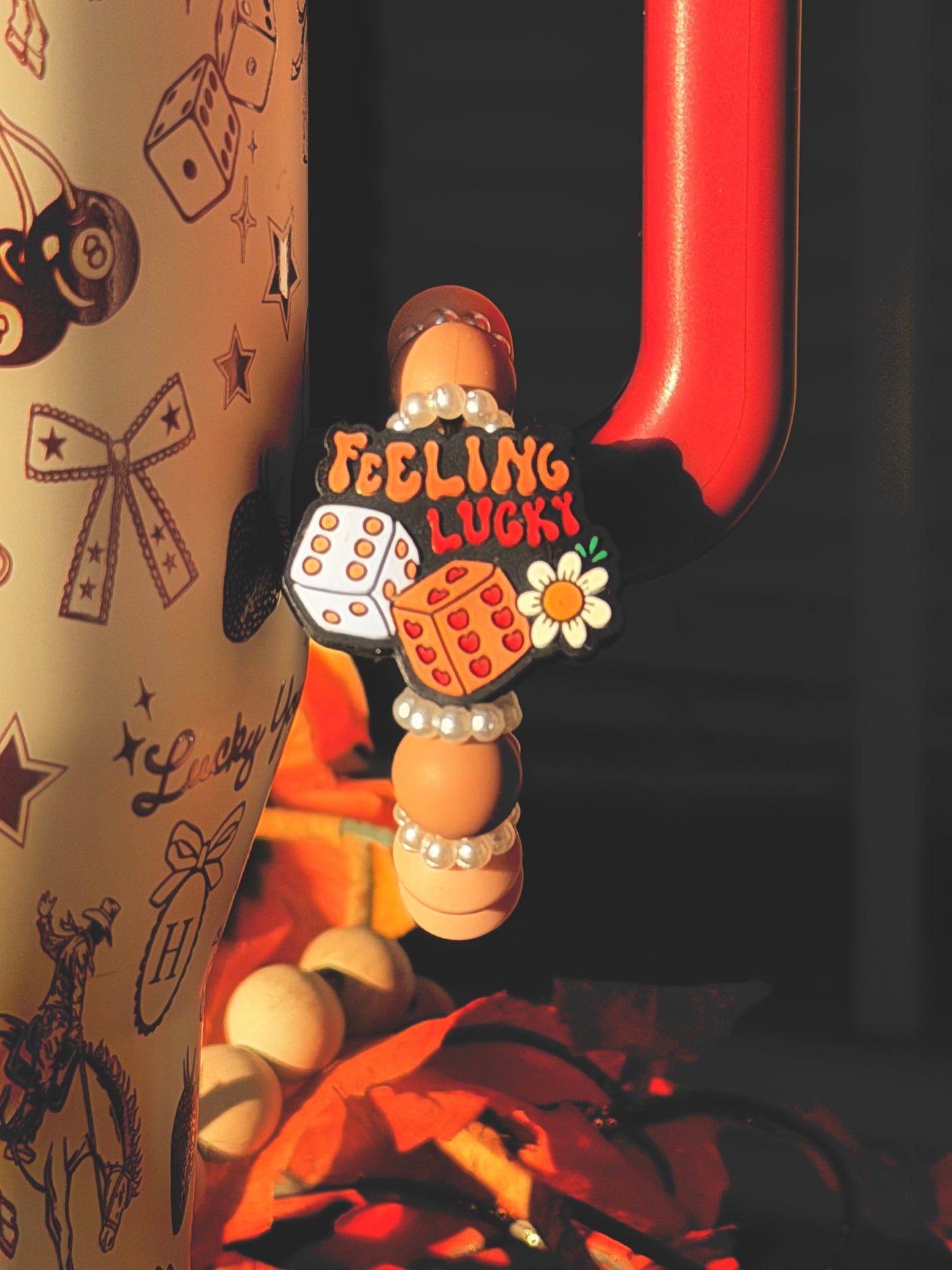 Feeling lucky handle charm