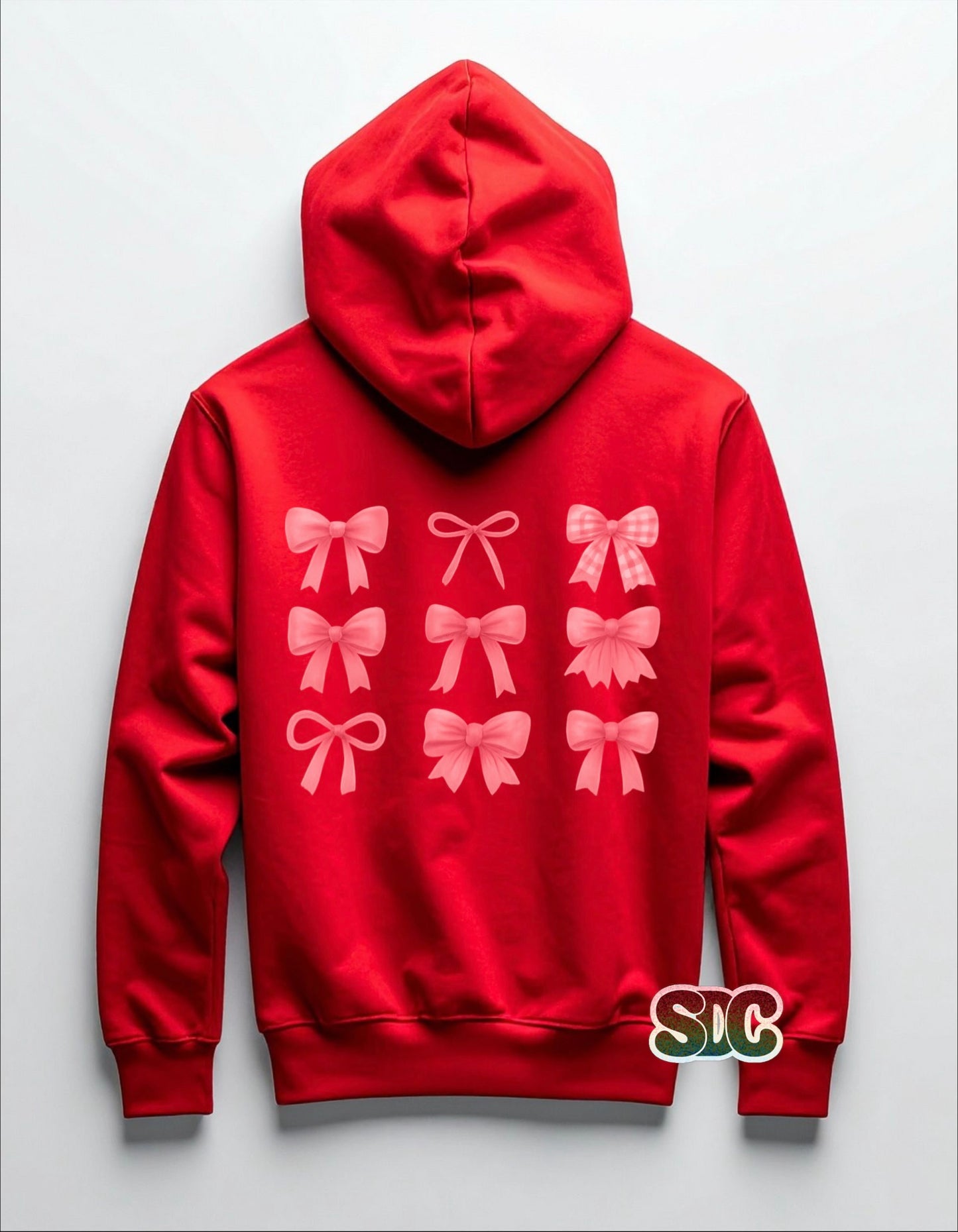 Bow Holly Hoodie (include which design in notes)