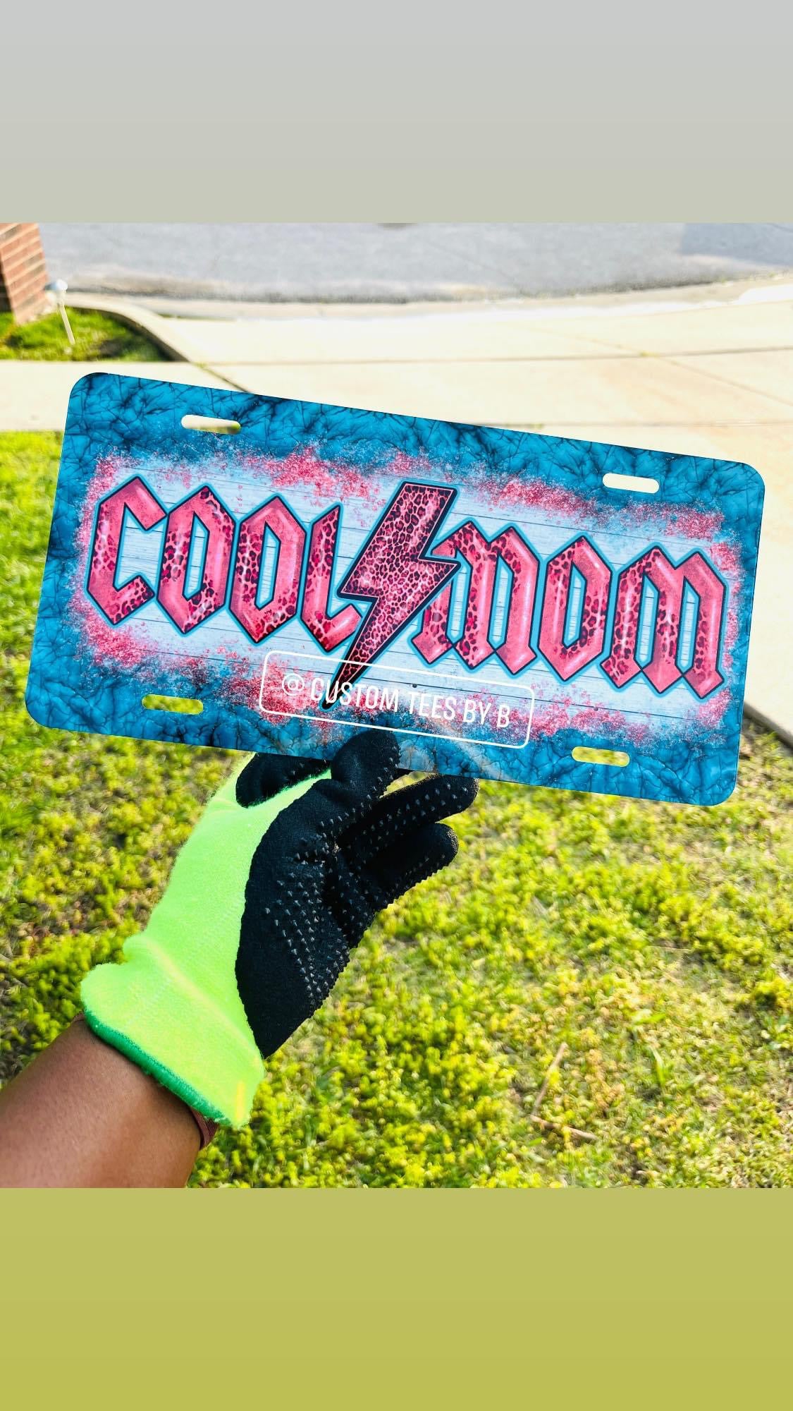 Custom Car Tag/ Pay here sign