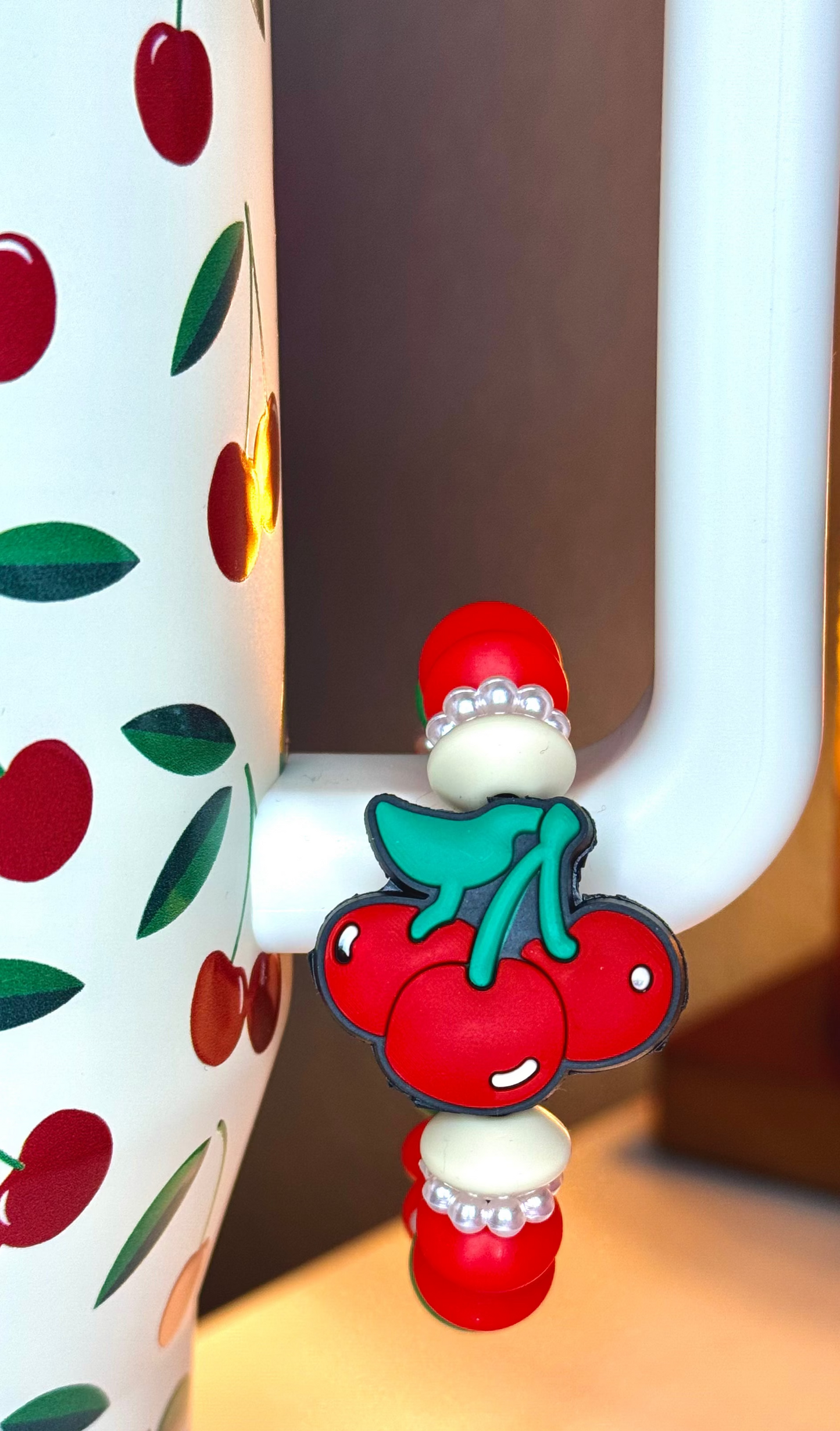 OG Cherry Silicone Handle Charm