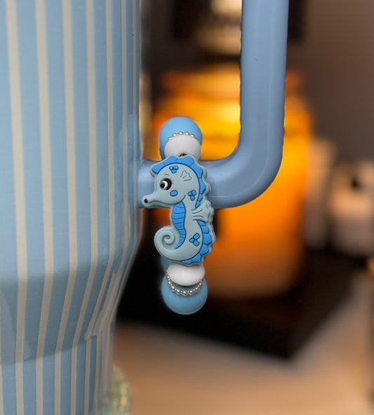 Seahorse Silicone Handle Charm